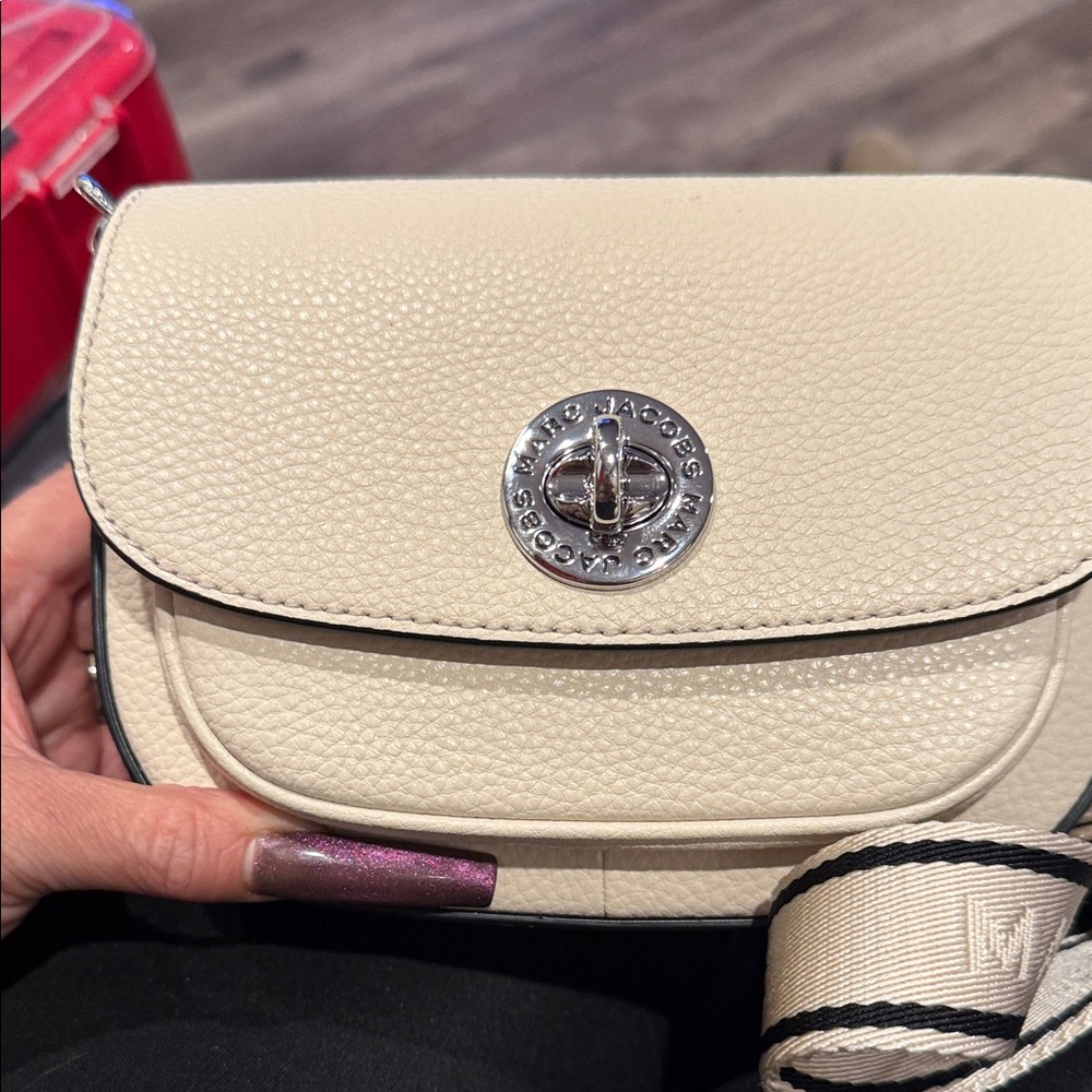Marc By Marc Jacobs Cream Crossbody Bag